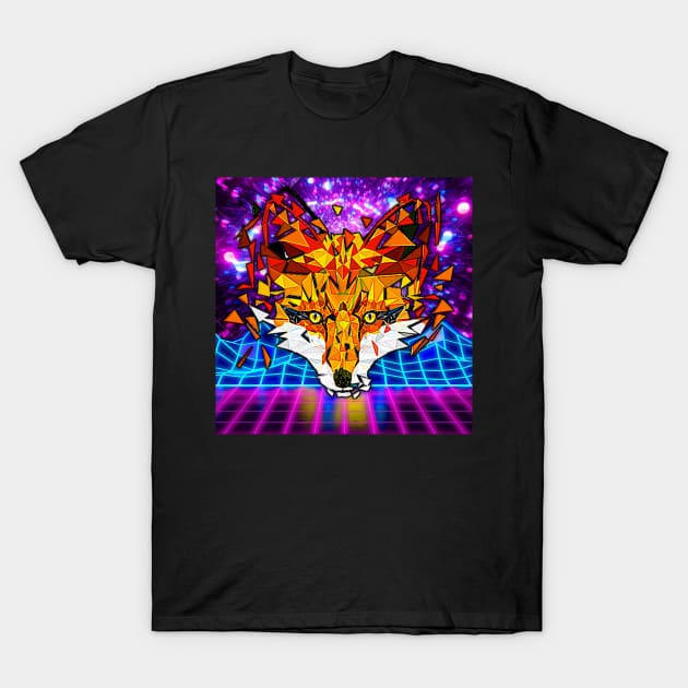 Geo Fox T-Shirt by Duckgurl44